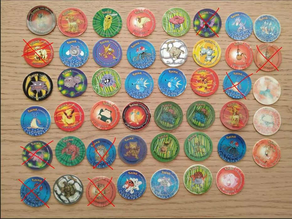 Tazos Pokémon 2nd parte