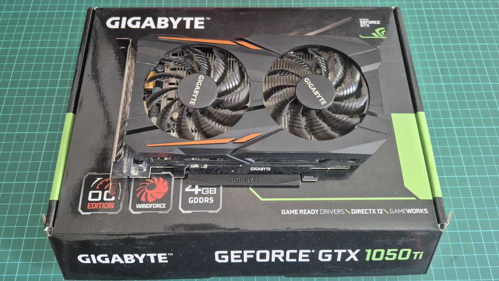 Placa Gráfica Gigabyte GeForce GTX 1050 Ti 4GB OC