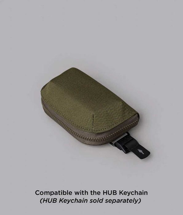 Alpaka Gear Hub Zip Pocket Кошелек Бумажник Монетница Army Green