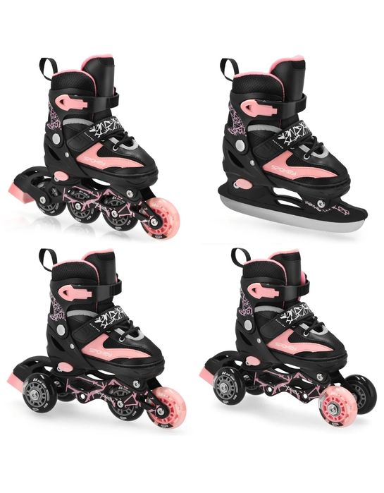 Łyżworolki łyżwy rolki regulowane 34-37 spokey