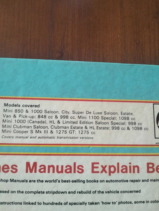 Haynes - Mini ( Manual técnico Cooper incluído)