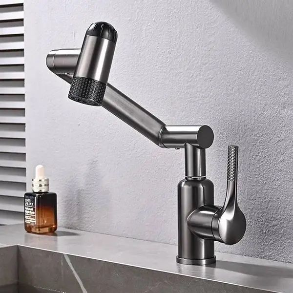 Змішувач для кухні Epelli Robotic Aqua Costa Grafit, латунь