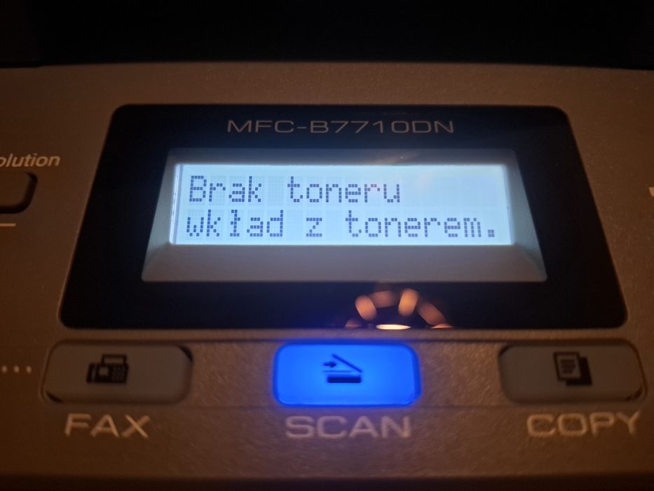 Drukarka wielofunkcyjna laserowa Brother MFC-B7710DN okazja