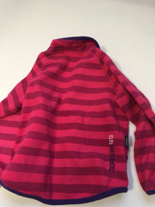 Bluza Polar Kurtka dziewczęca termoaktywna narty 104 Didriksons 1913