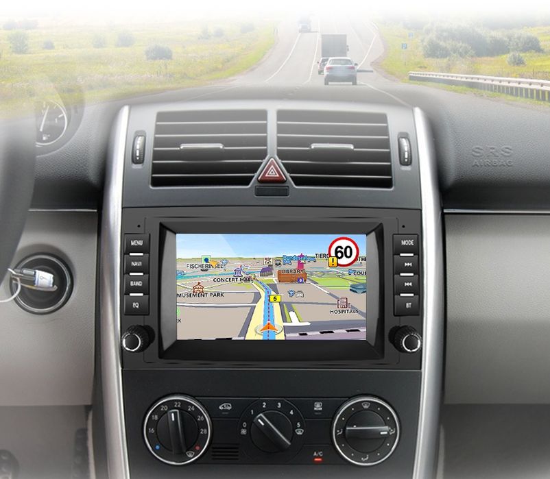 Rádio 7" android 2/32GB Mercedes B200 W169 w906 W639 CARPLAY WIFI GPS