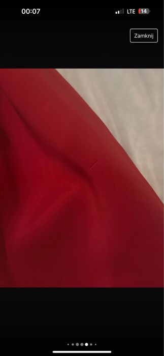 Sukienka czerwona damska