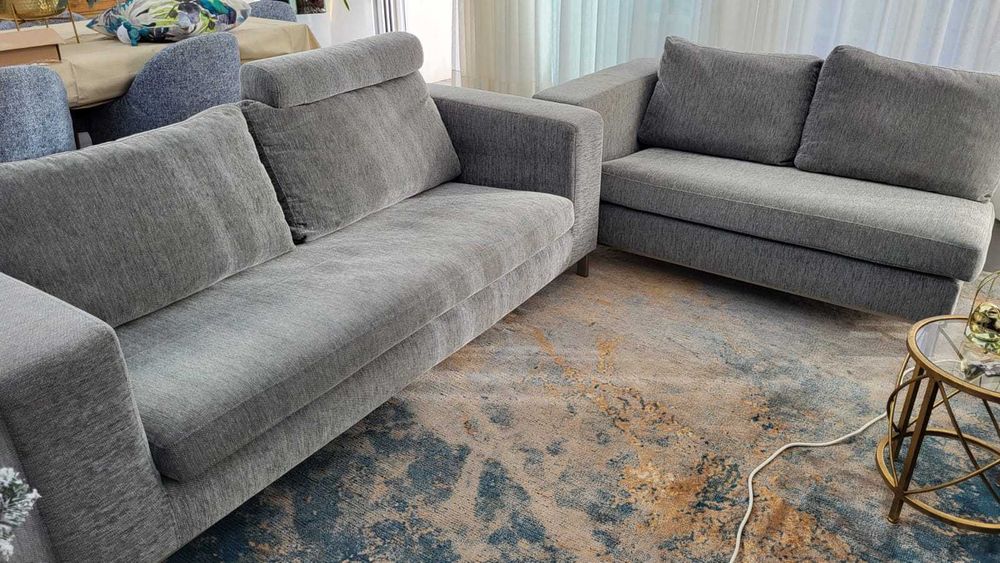 Conjunto de 2 sofás de sala