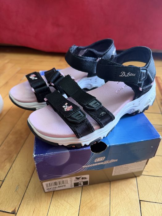Босоніжки skechers на дівчинку 35 розмір