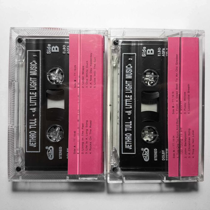 Jethro Tull – A Little Light Music Vol.1/2 # 2x kaseta