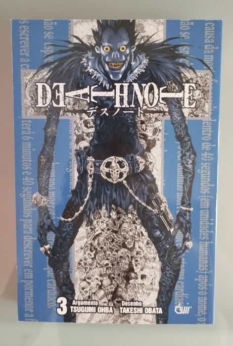 Death Note Vol 1, 2 e 3