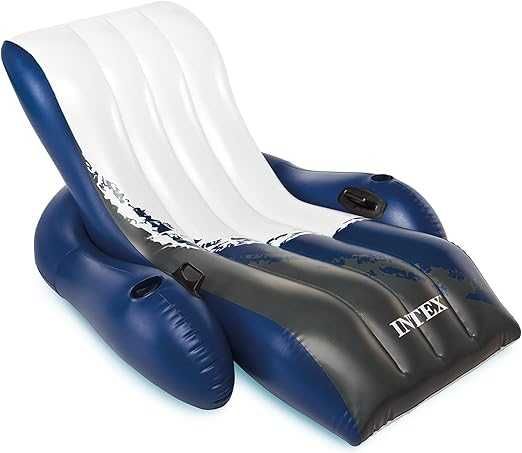 intex materac dmuchany Nadmuchiwany leżak pływający, 180 x 135 cm