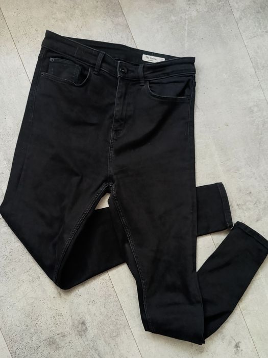 Spodnie jeansy skinny wysoki stan