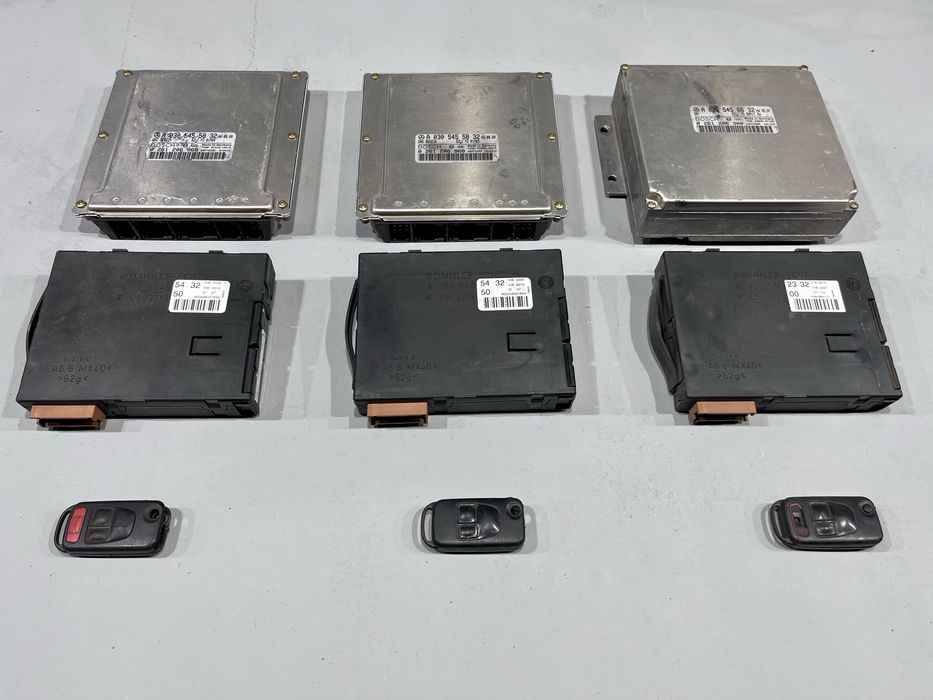 Полный Иммобилайзер Mercedes MI W163 320 Разборка ЭБУ,Блок,Ключ