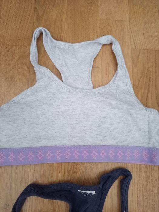 5x stanik dziewczęcy 134 cm nowe