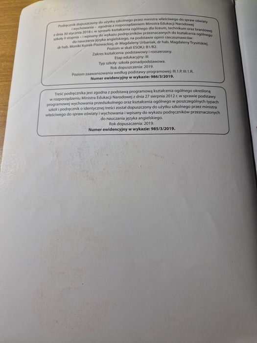 Student's book Vision 3