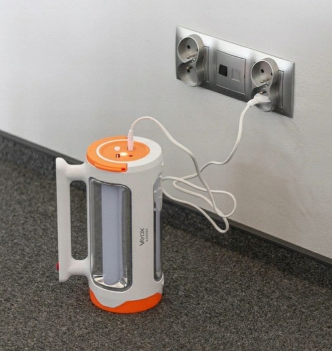 Фонарь повер банк  LED лампа светильник VAYOX VA0085 аккумуляторный US