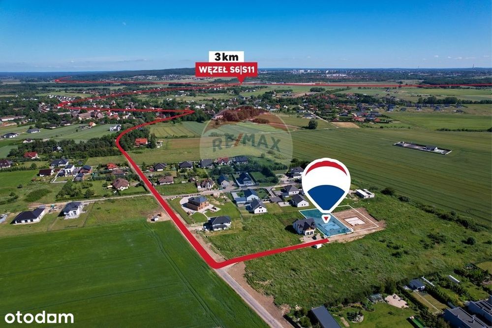Nowy dom Koszalin Jamno - 132 m2 blisko jeziora