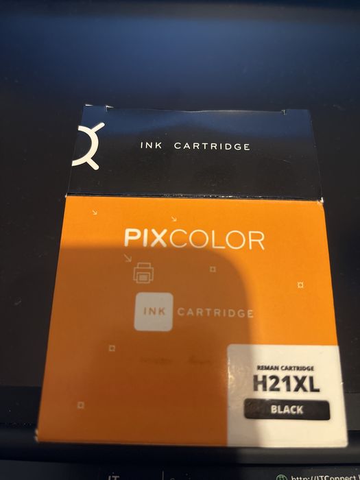 Tinteiro preto compativel HP 21XL
