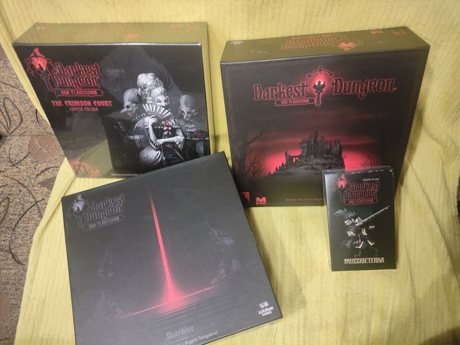 Gra planszowa Darkest Dungeon Pl zestaw
