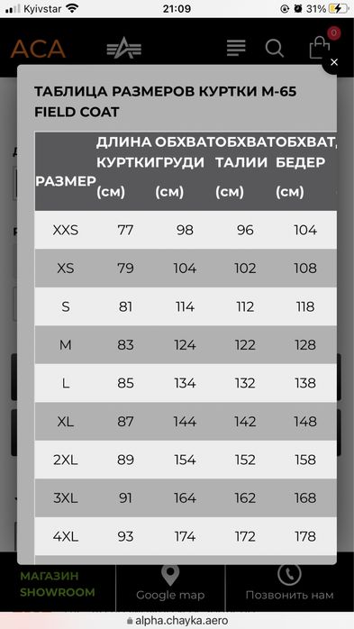 Польова куртка M65 Alpha Industries НОВА Розмір S