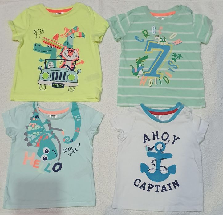 T-shirty chłopięce rozmiar 80