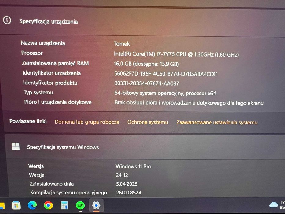 Laptop Dell 7285 latitude