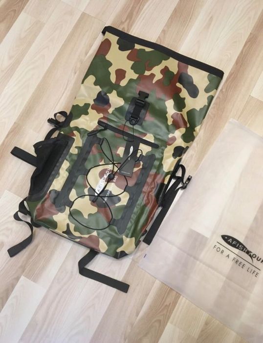 Plecak wodoodporny górski wodoszczelny torba moro 35 l