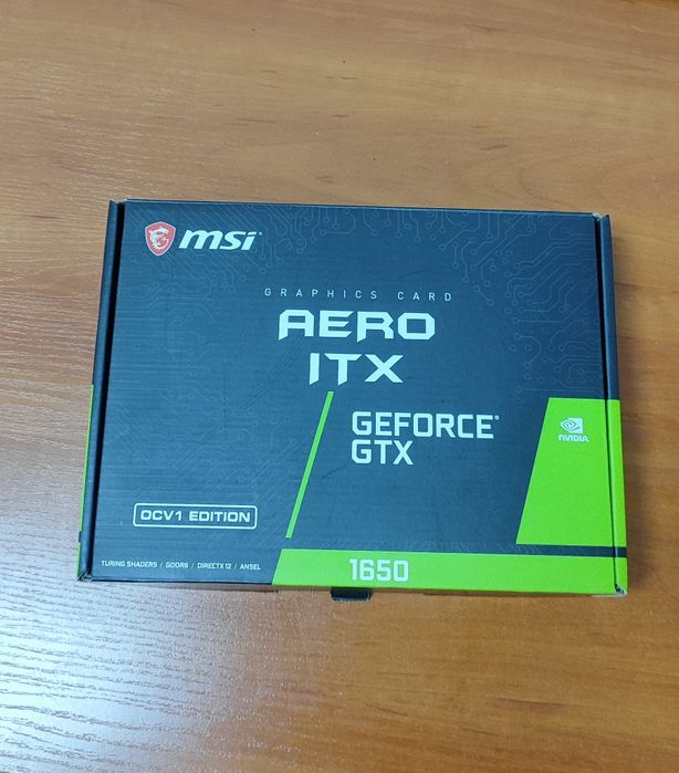 Відеокарта Geforce GTX 1650 D6 AERO ITX OCV1