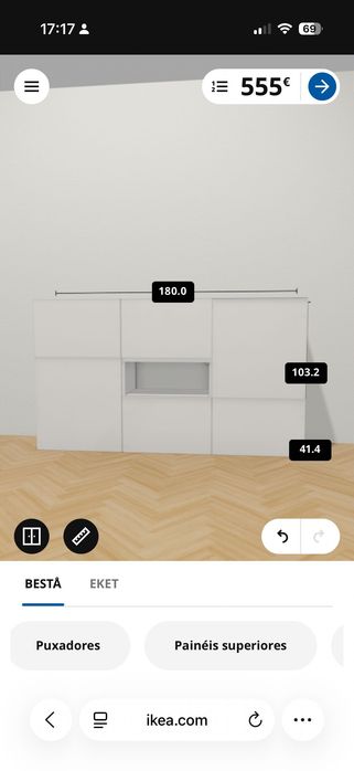 Móvel Bestå IKEA branco