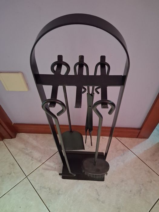 Acessórios para lareira.