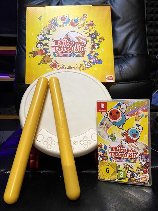 Nintendo Switch - Taiko no Tatsujin Drum'n'Fun! Kontroler w zestawie