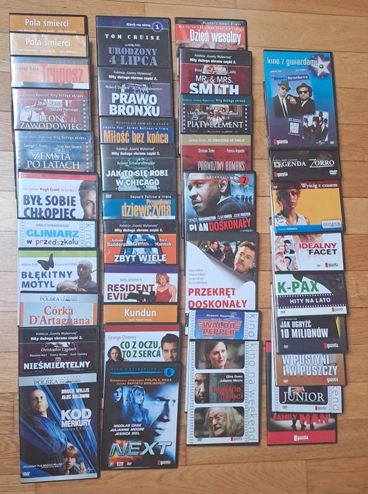 Zestaw filmów 135 tytułów DVD