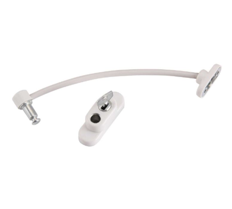 Zabezpieczenie okien blokada UAP czarny i biały pod klucz NOWE