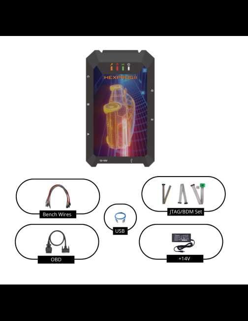 Hexprog II Chip Tuning Tool Full - Urządzenie do chiptuningu