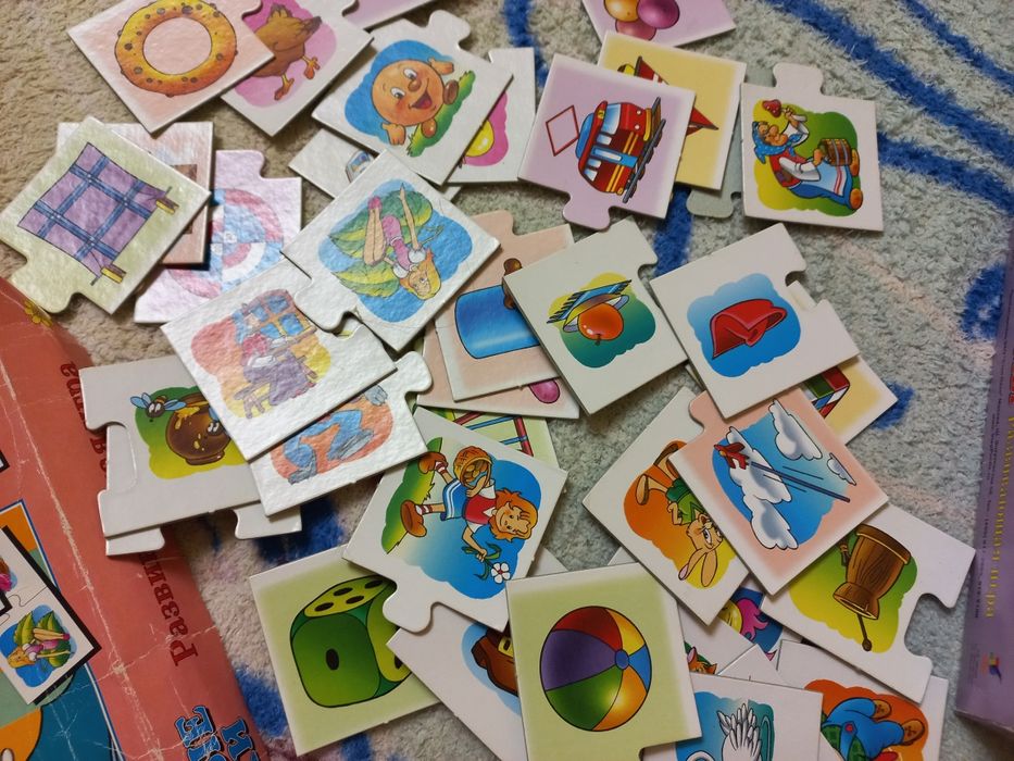 Ігри розвиваючі. Вчимо фігури. Герої казок