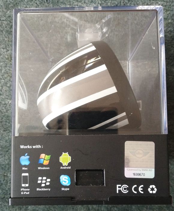 Mini mirror boombox Bluetooth głośnik przenośny