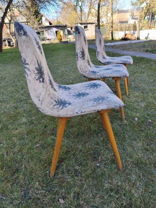 Krzesła prl Radomsko A-6150 PRL