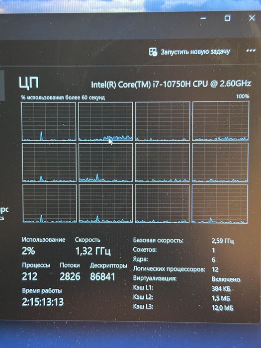 Игровой Ноутбук Lenovo ideapad gaming 3 i7-10750H gtx1650ti