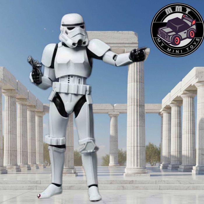 Figura Star Wars Stormtrooper Blokeers Champion Class para montar