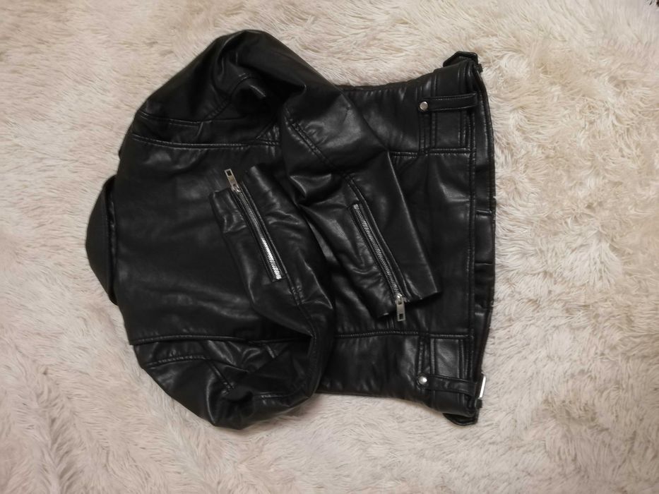 ramoneska Zara s 36 czarna ramoneska biker s 36 zara