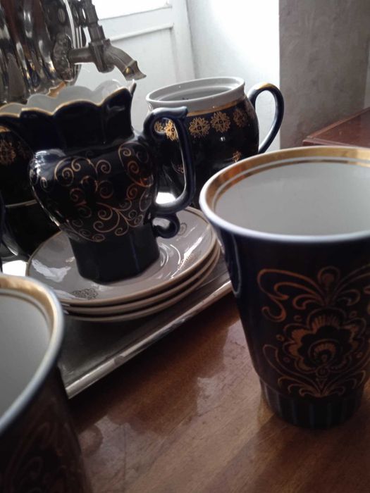 Чайний кобальтовий сервіз