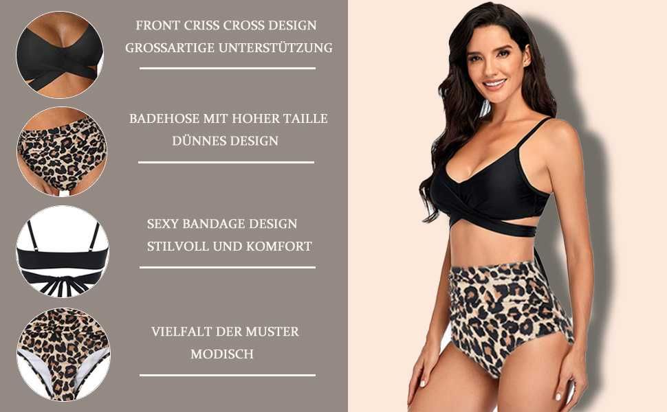 Nowy strój kąpielowy / majtki / biustonosz / bikini !L/XL! 7546!