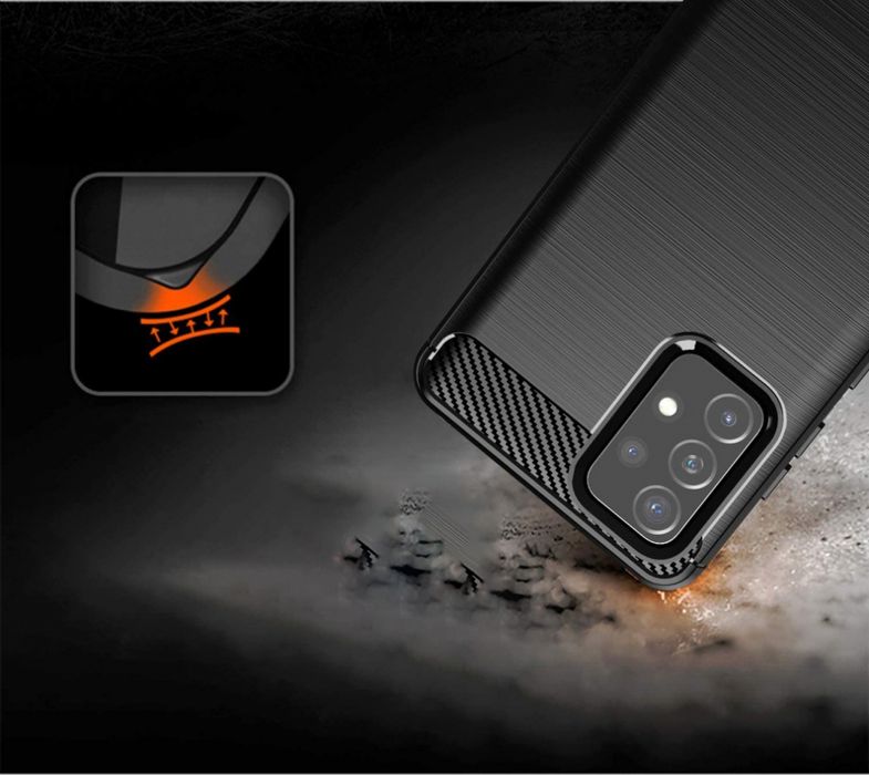 Etui Carbon Case Do Samsung Galaxy A52 5G / 4G