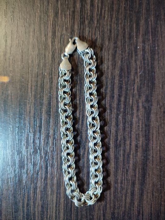 Серебряный браслет 925 проба вес 16.34