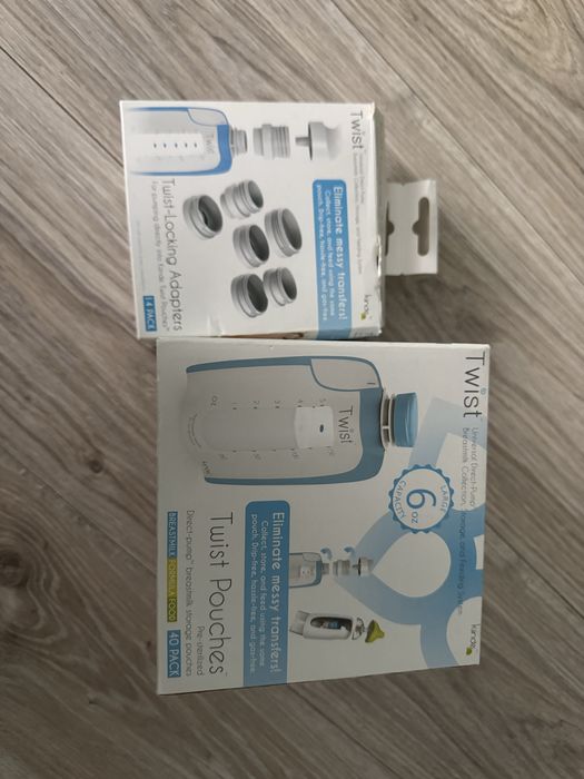 Kiinde Twist Pouches jednorazowe woreczki z zakretkami i adaptery