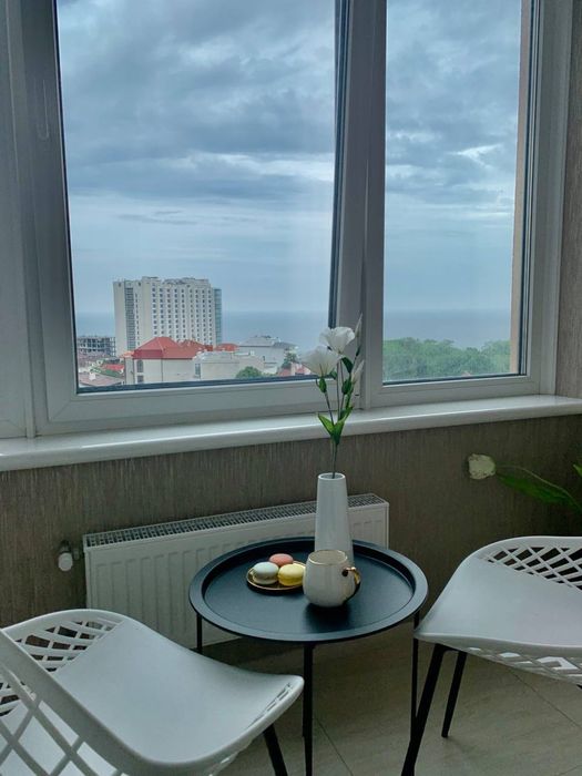 ‼️Прямой вид моря‼️Сдам Стильную квартиру в 45 Жемчужине ‼️Аркадия‼️