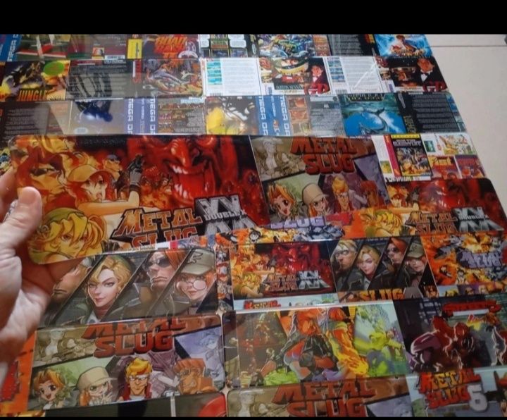 28 Chapas acrilicas metal slug thundercats/ outros