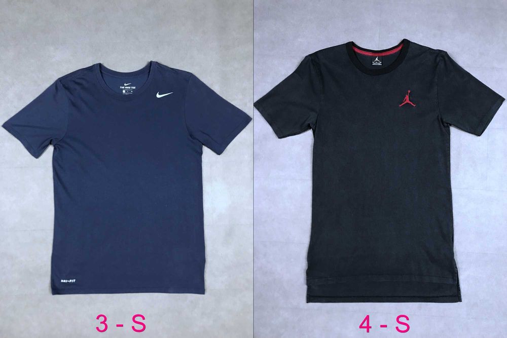 Футболка NIKE та Jordan - розмір - S - чоловіча.