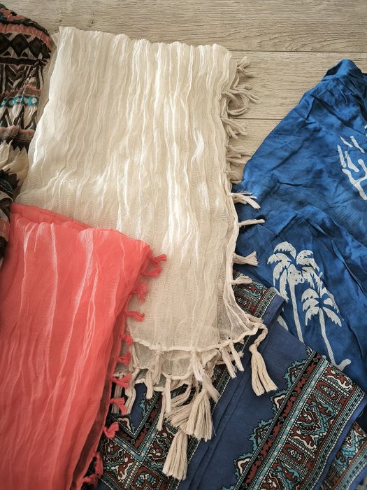 Chusty damskie 7 sztuk