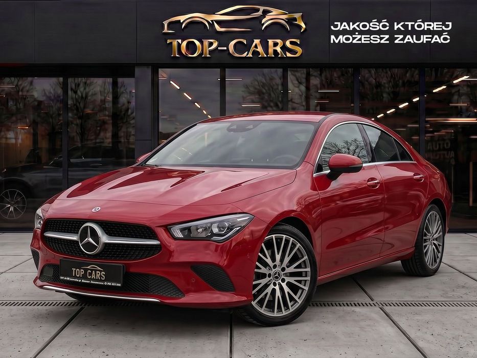 Mercedes-Benz CLA Petarda ! 2022 ! ŚLICZNY KOLOR ! SKÓRA ! Alus18 ! Kamera !